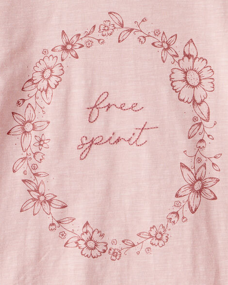 Product image 3 of Girls Organic Cotton Free Spirit Long-Sleeve Tee