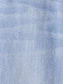 Girls Denim Overalls - Light Wash