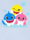 Blue - Toddler Pinkfong Baby Shark Snug Fit Cotton Pajamas, Selected