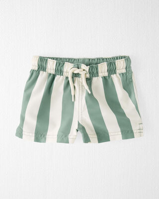 Product image 1 of Baby Recycled Striped Swim Trunks