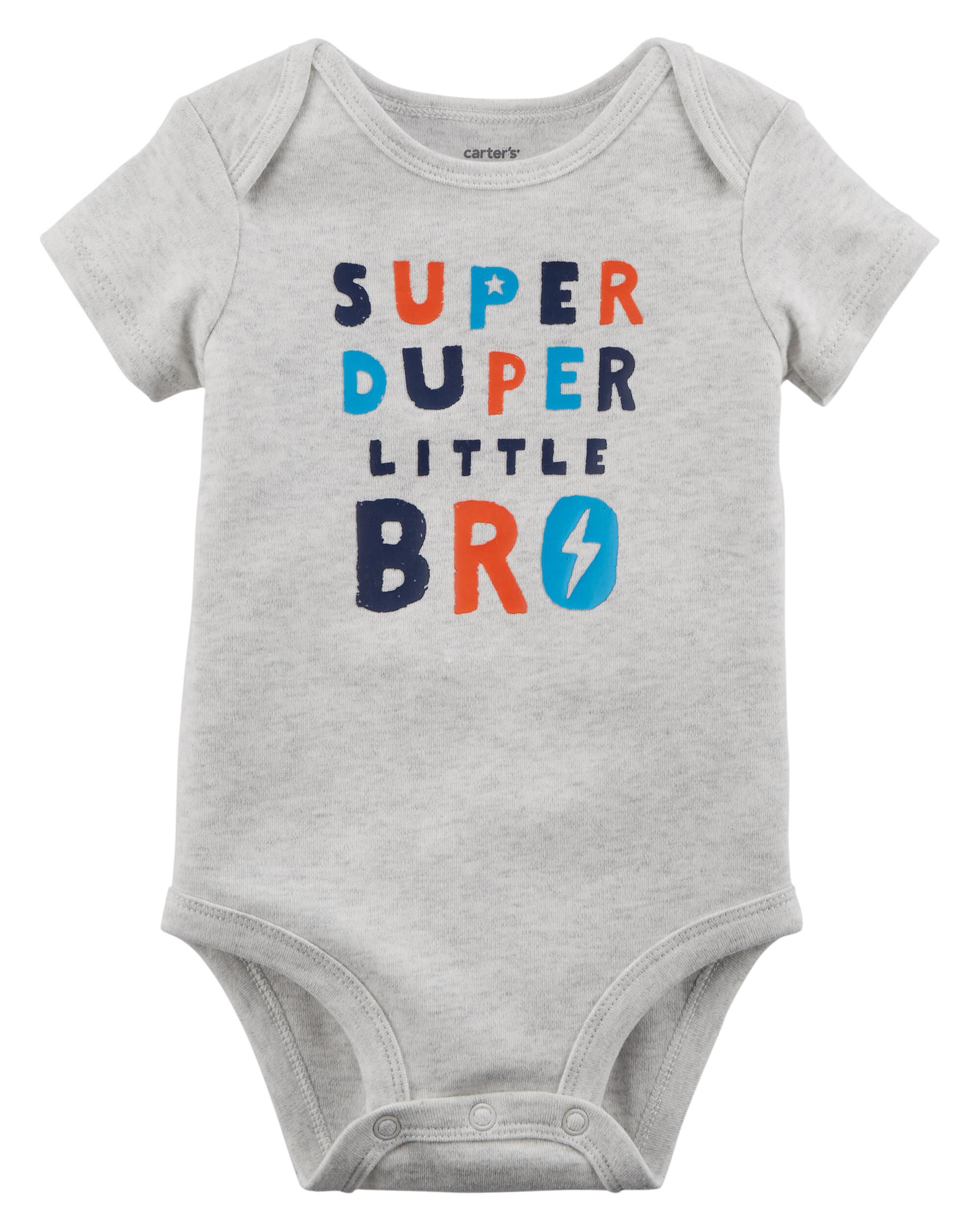 Super Duper Little Bro Collectible Bodysuit