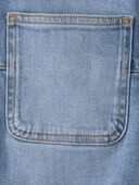 Blue - Girls Zip-Up Long-Sleeve Denim Jacket - Blue, Selected