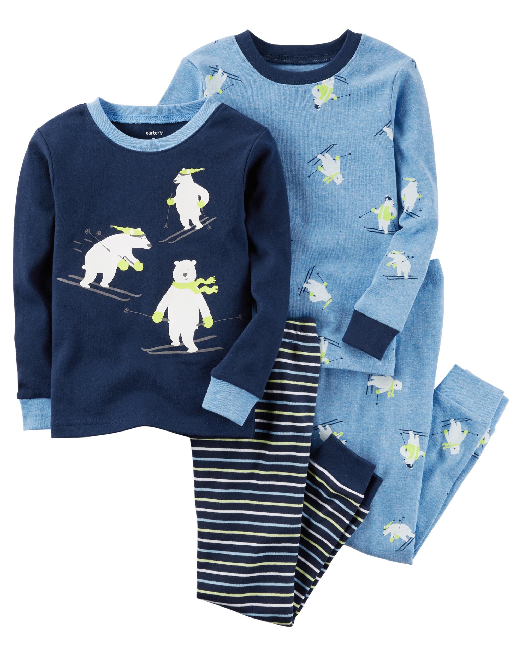 carter's bear pajamas