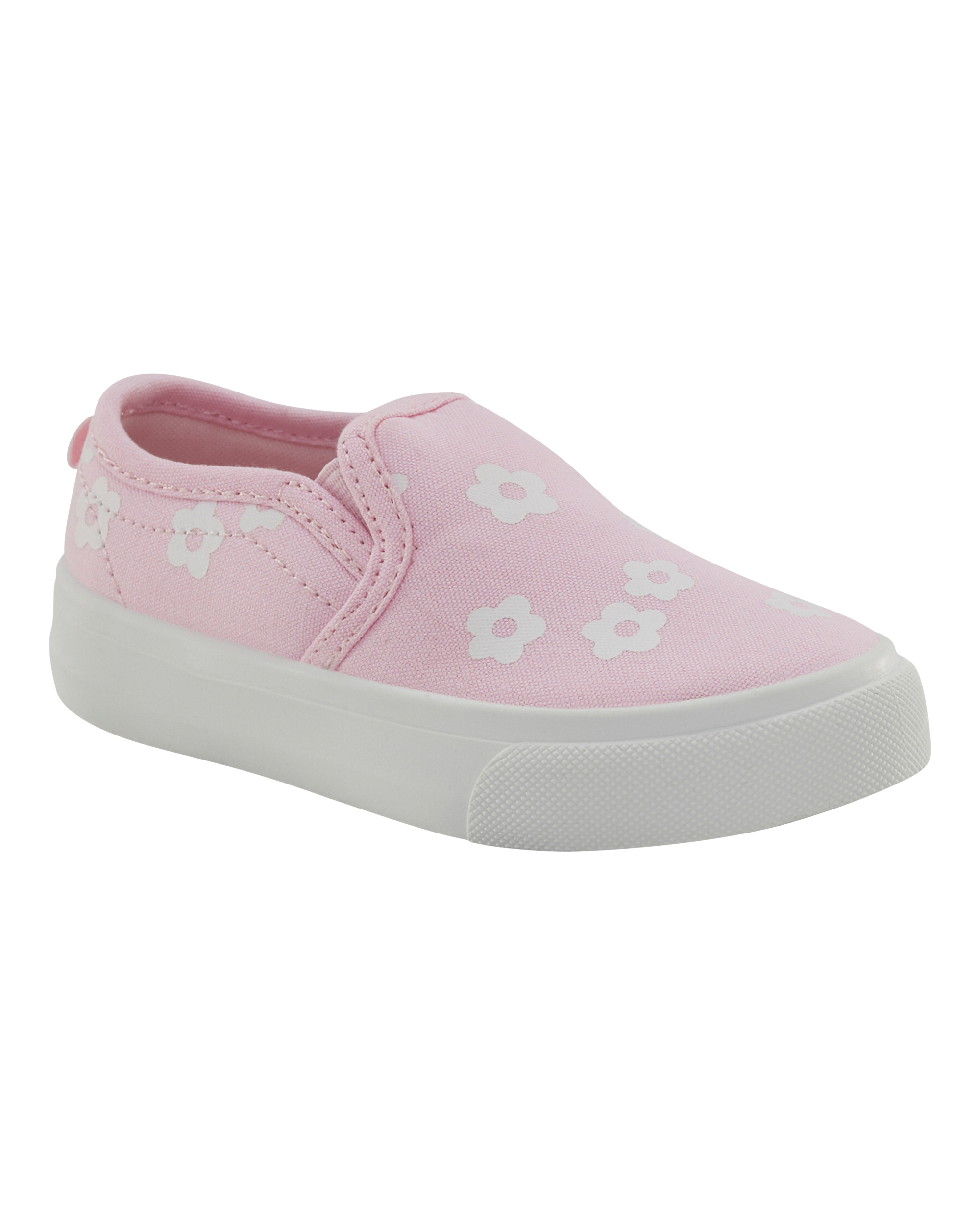 Toddler Slip-On Floral Sneakers - Pink