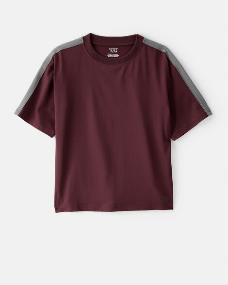 boys active short-sleeve tee - red