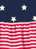 Red/White/Blue - Baby 4th Of July Sunsuit, Selected