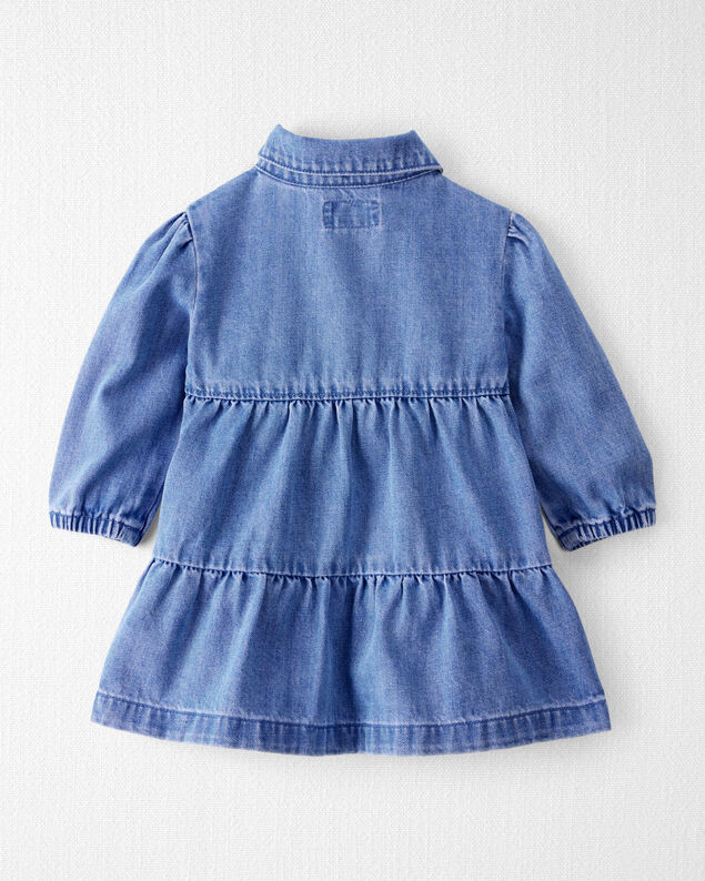 Product image 2 of Baby Girl Organic Cotton Denim Dress