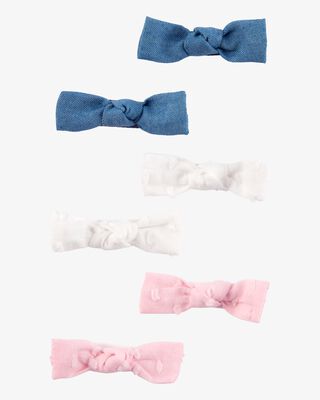 Product image 1 of Baby 6-Pack Bow Hair Clips