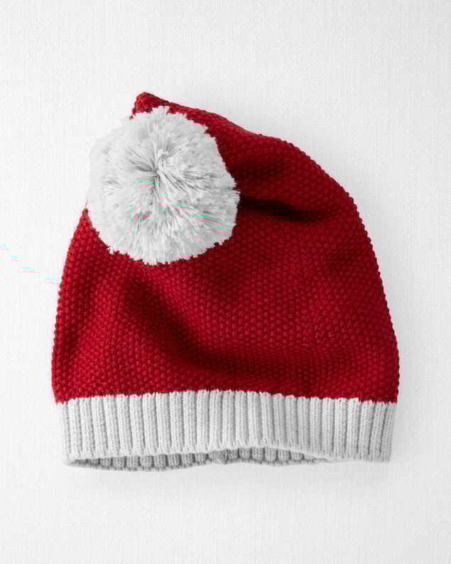 Product image 1 of Baby Organic Cotton Sweater Knit Santa Hat