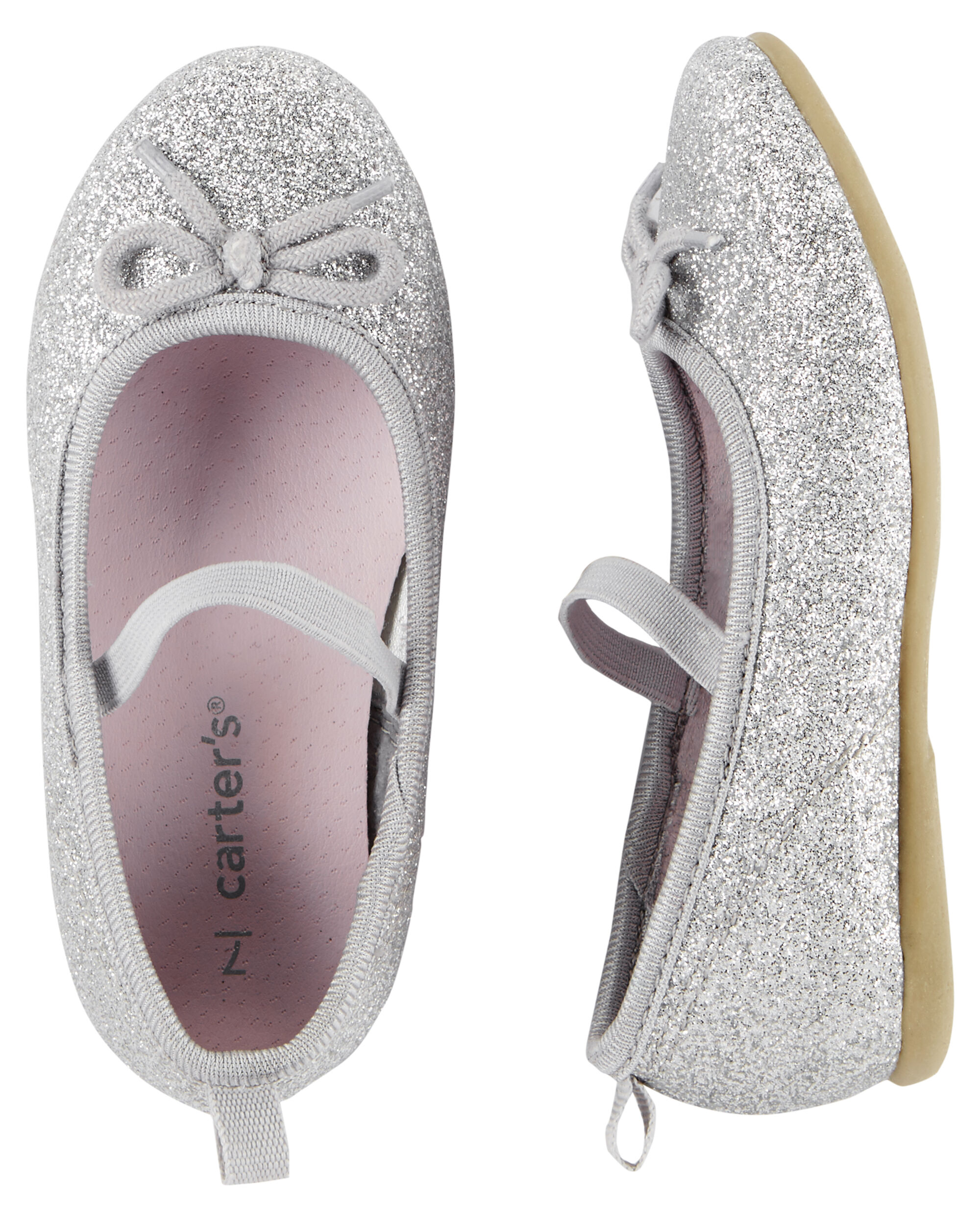 Carter's glitter ballet flats Clearance
