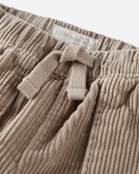 Baby Organic Cotton Corduroy Drawstring Pants