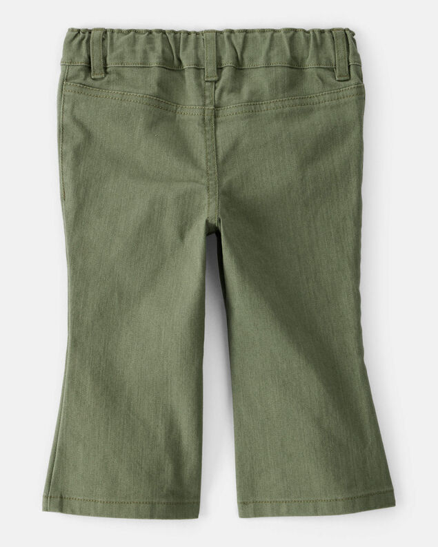 Product image 2 of Baby Girl Cotton Flare Pants - Green