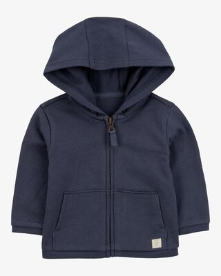 Product image 1 of Baby Zip-Up French Terry Hoodie - Navy