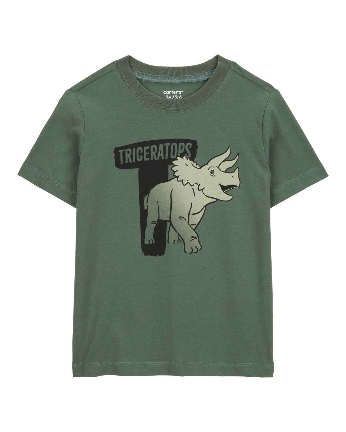 Toddler Boy Dinosaur Short-Sleeve Graphic Tee - Green