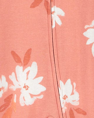 Product image 2 of Baby 2-Piece Floral Sleep & Play Pajamas & Cap Set