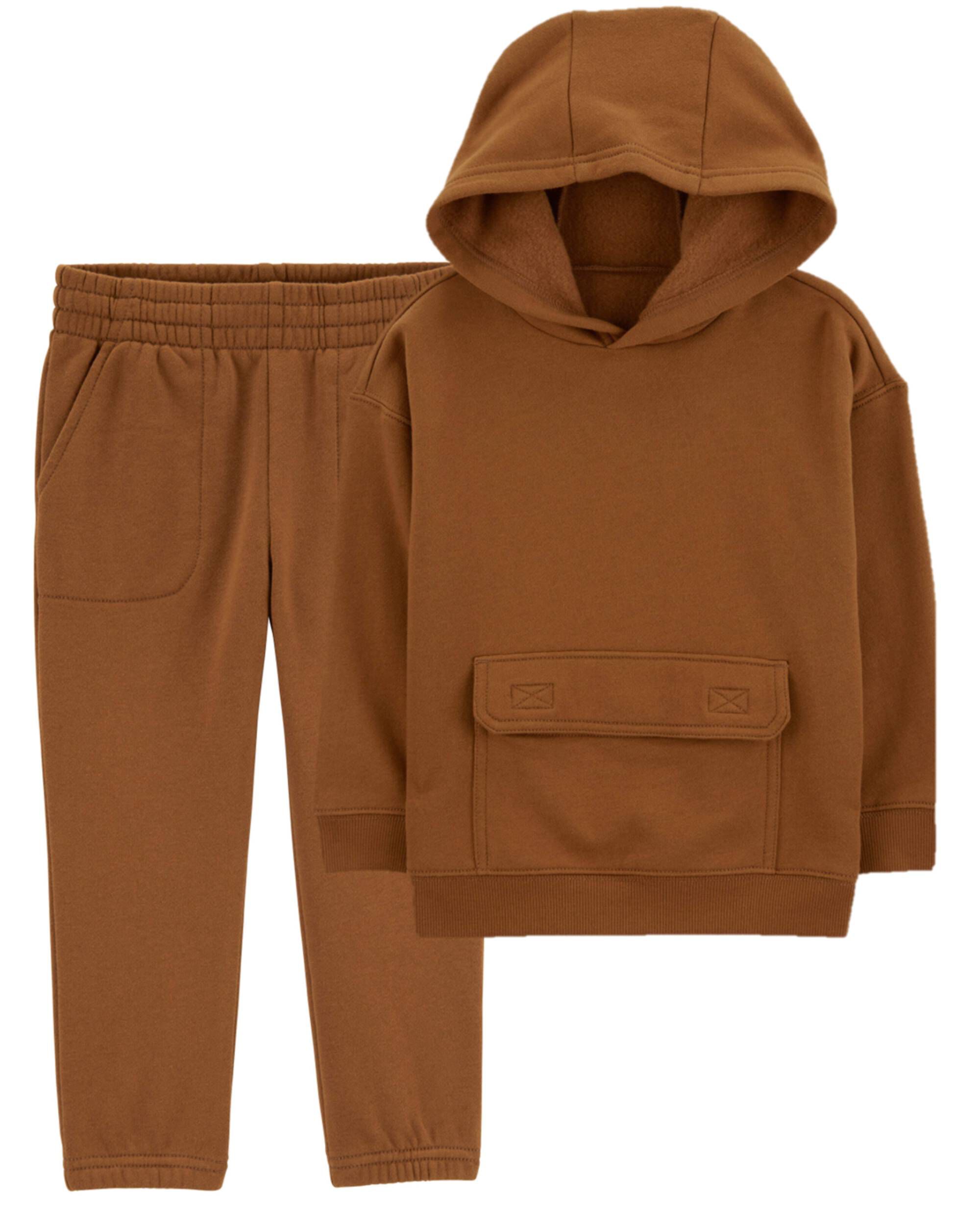 Toddler 2 Piece Fleece Hoodie Pants Set Carter s
