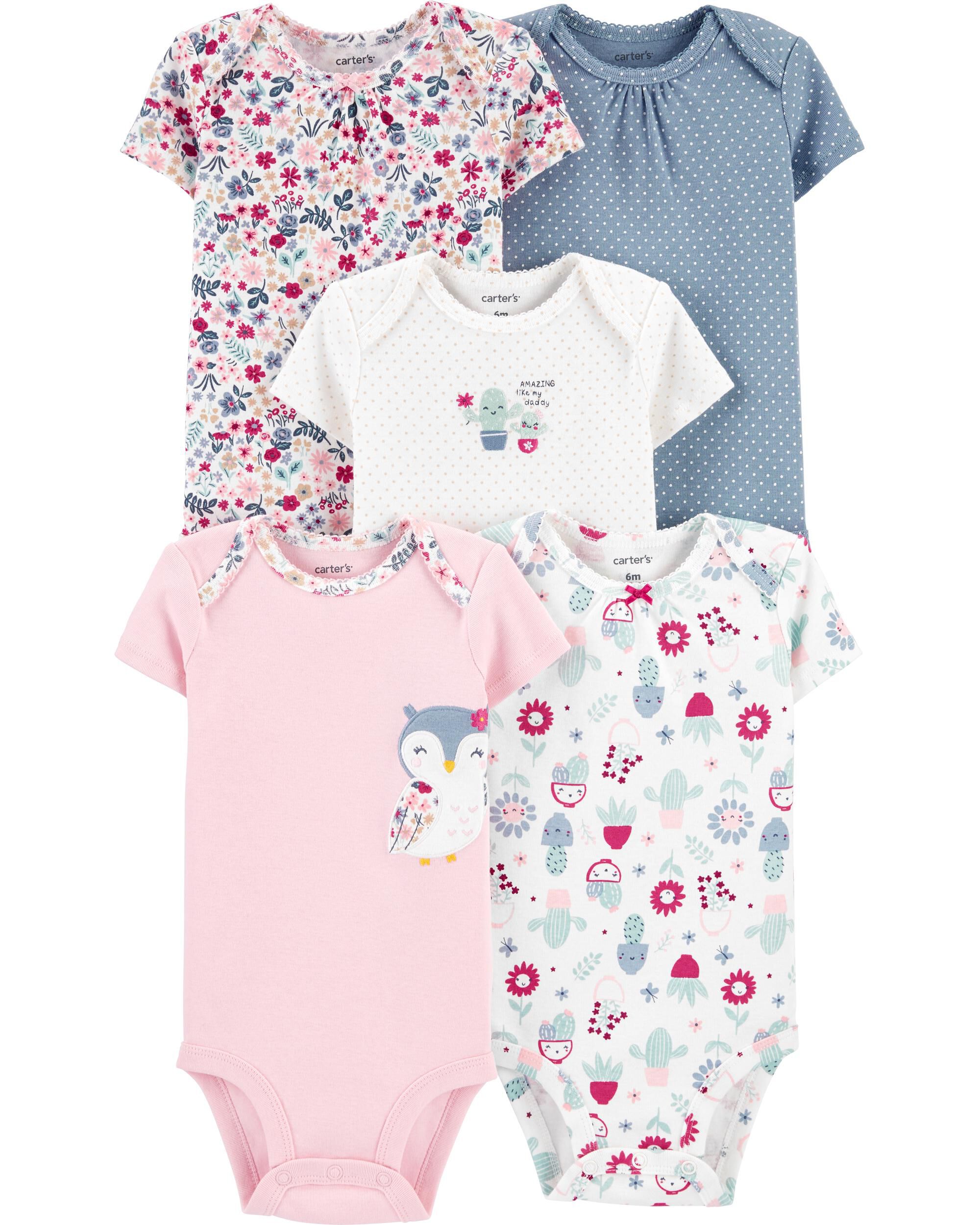 5-Pack Owl Original Bodysuits