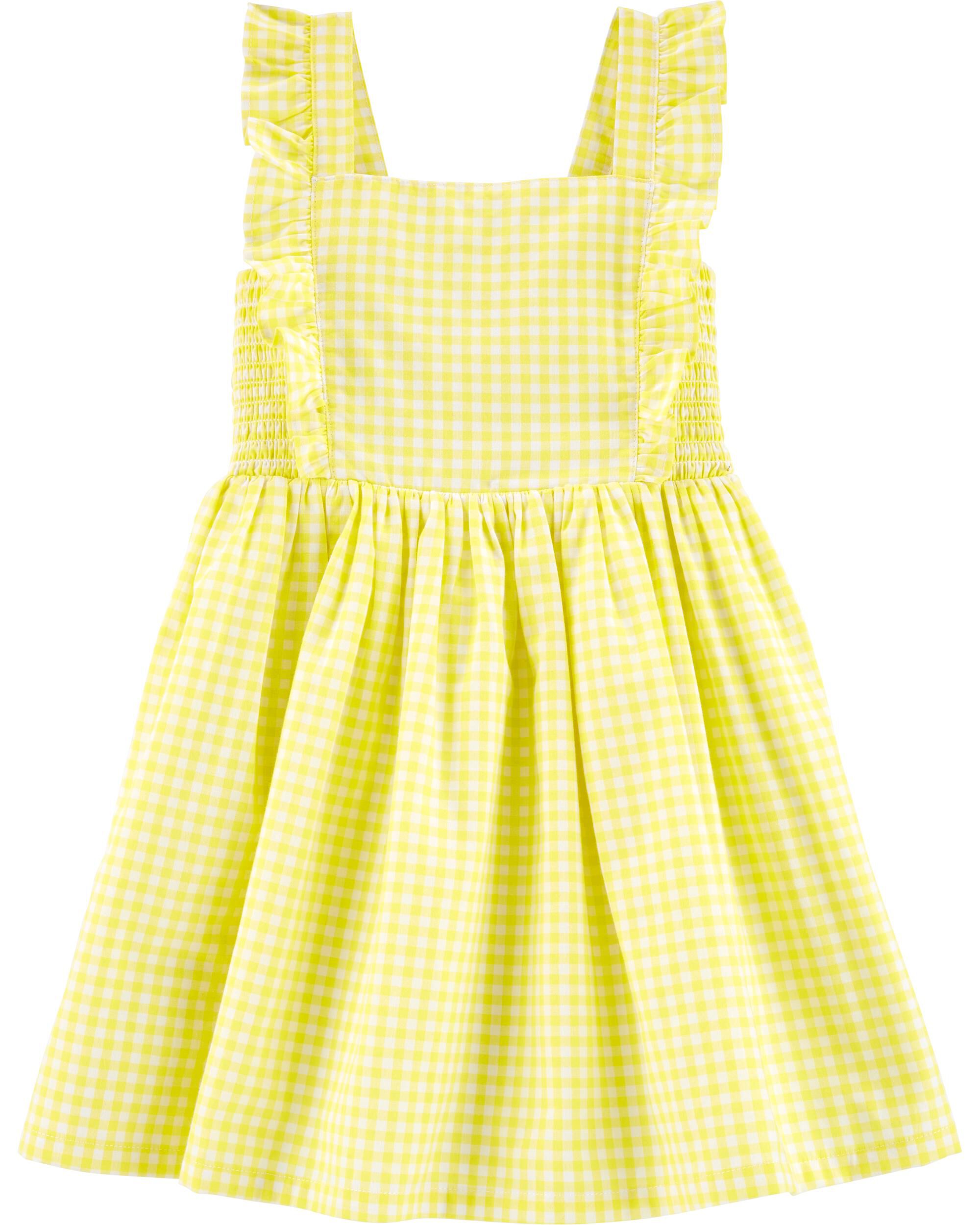carters yellow dress