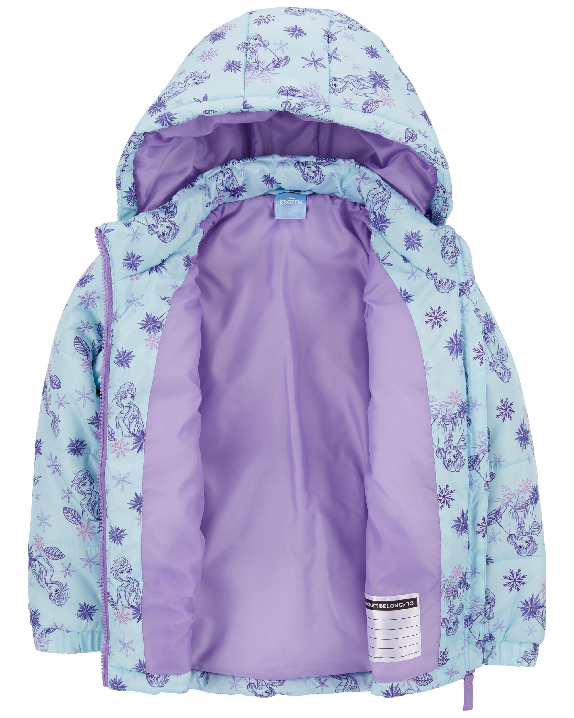 Kid Frozen Puffer Jacket Blue