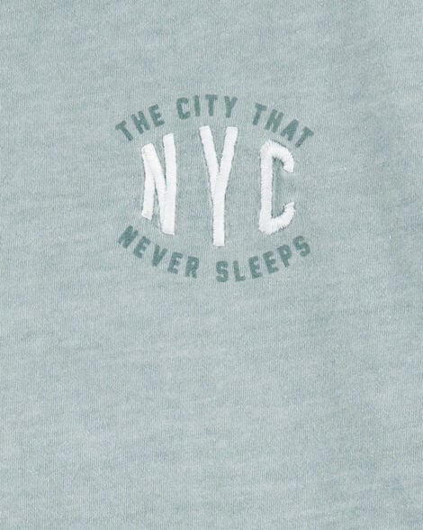 Kid NYC Graphic Tee - Green
