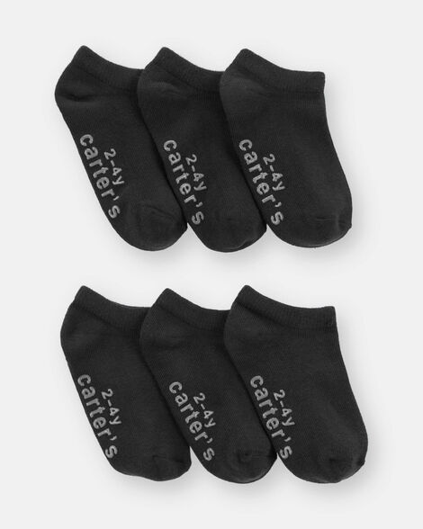 toddler 6-pack no show socks
