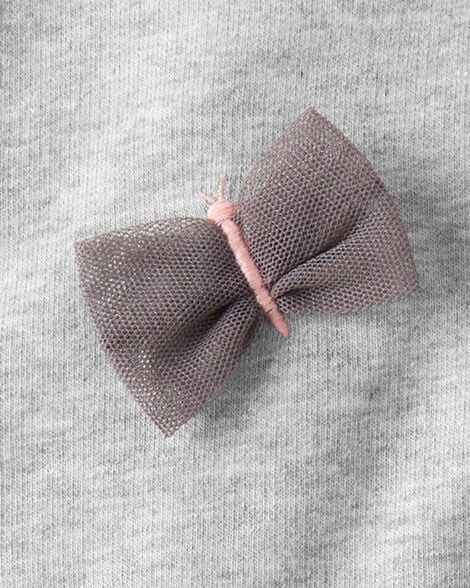 Baby 3-Piece Bow Print Little Pullover Set - Pink/Ivory