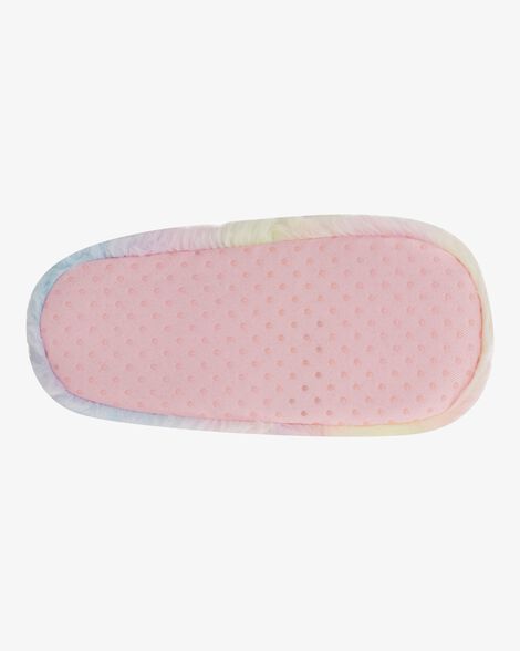  Product image 5 of Rainbow Heart Faux Fur Loafer Slippers