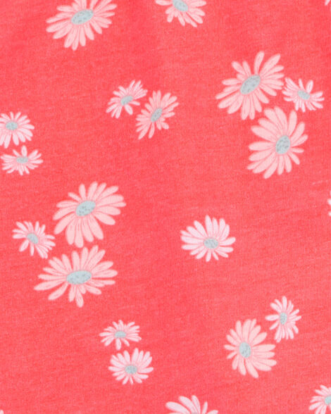 Product image 3 of Girls Floral Pull-On Golf Skort - Orange