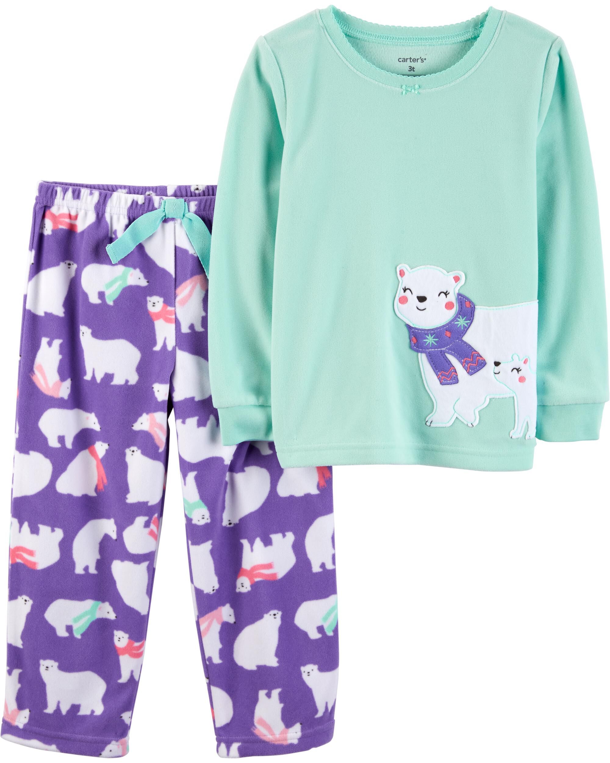 carter's bear pajamas