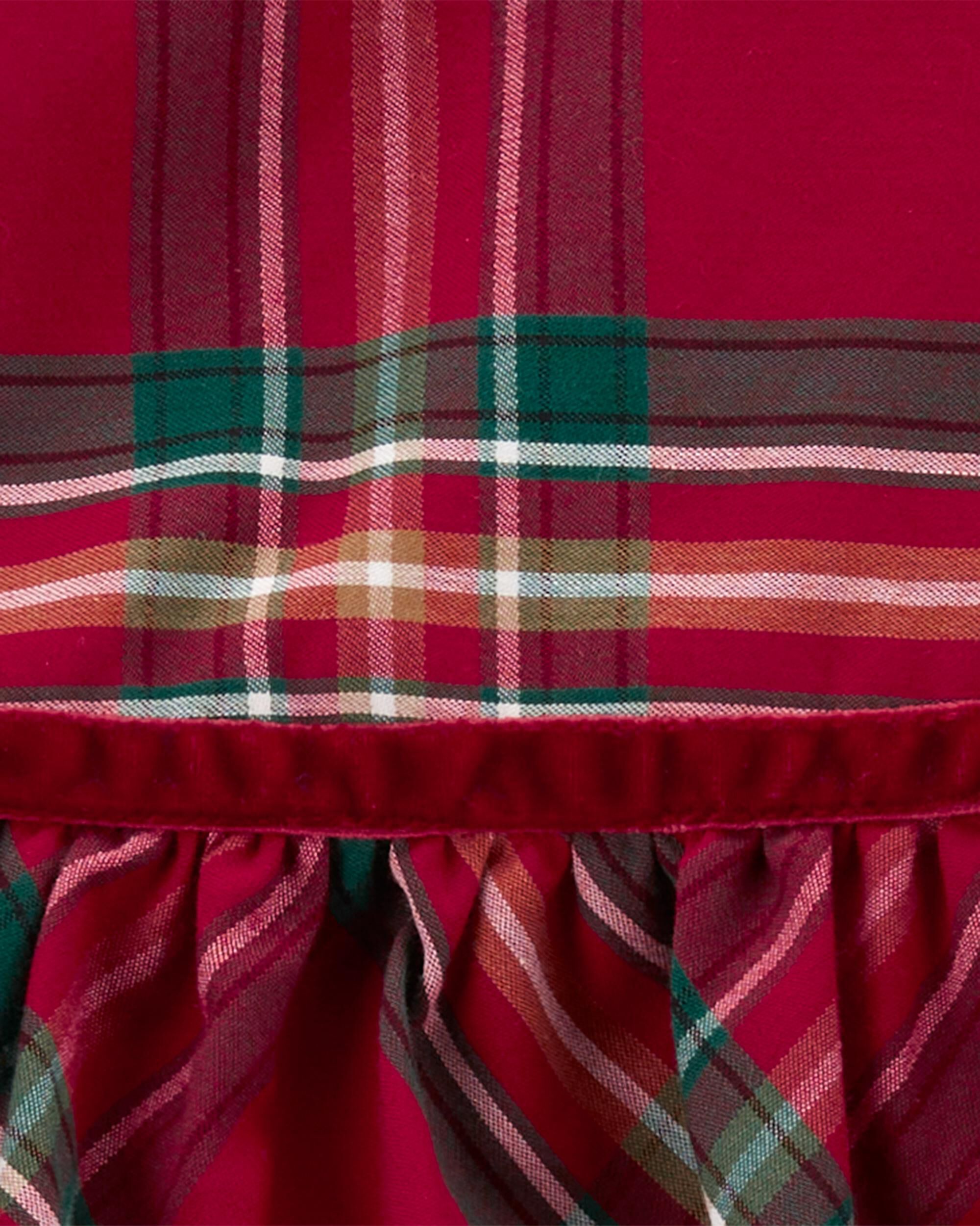 Baby Plaid Sateen Holiday Dress Carter s Carter s