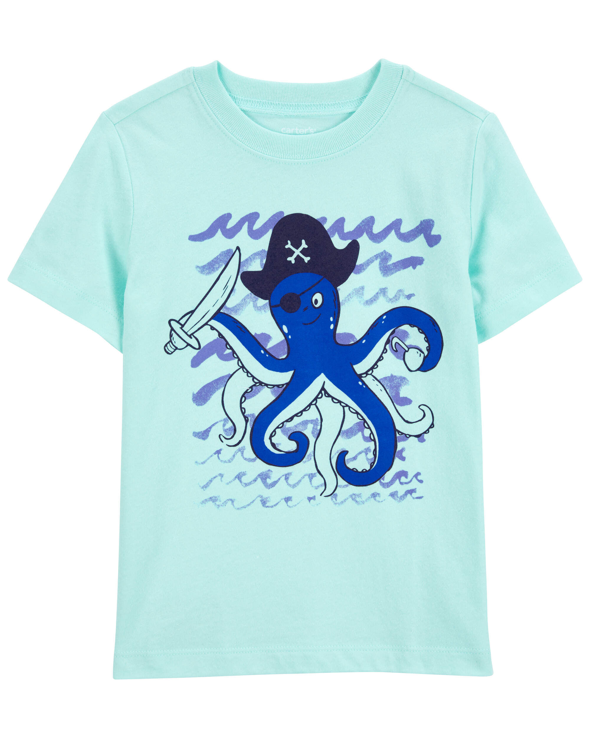 Toddler Octopus Pirate Graphic Tee - Carter's | Carter's