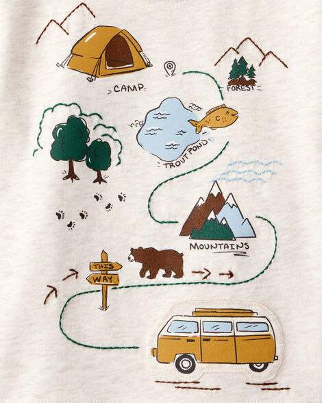 Campground Pocket Tee main image 1