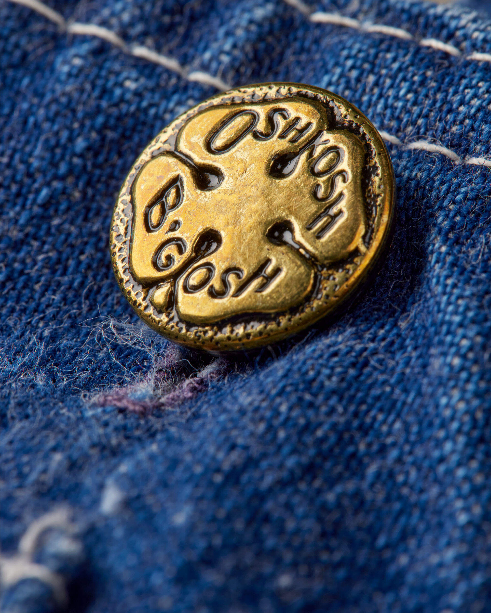 Baby 6M Rare Vintage Dark Denim Footie Overalls from the OshKosh Archive Release