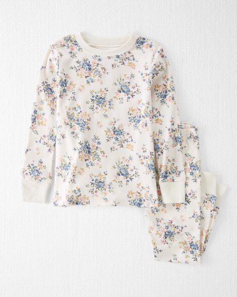 Toddler Girl Organic Cotton Pajamas Set