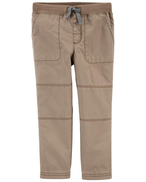  Product image 1 of Baby Ribbed Waist Stitch Detail Pants