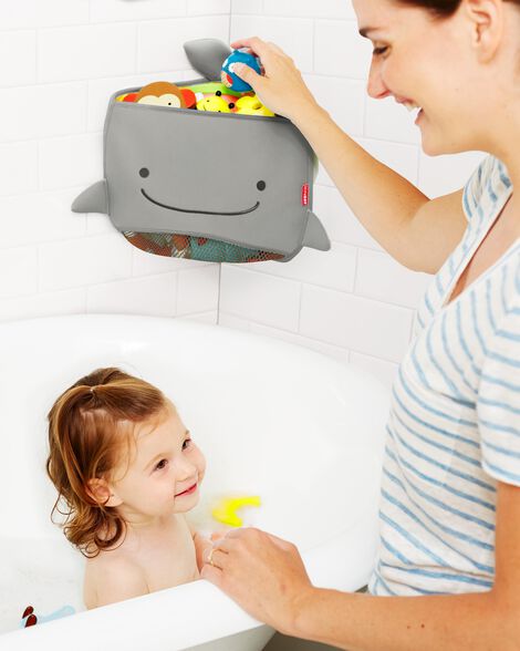  Product image 4 of Moby Corner Bath Toy Organizer - Grey