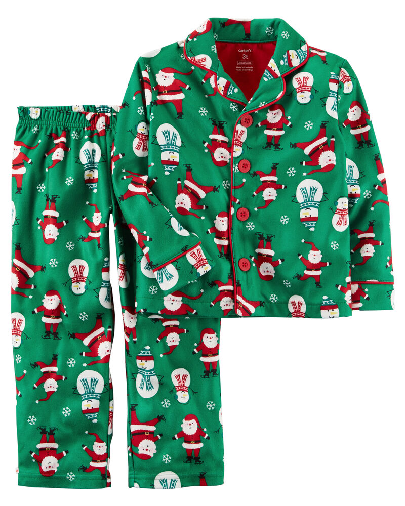 2 Piece Microfleece Christmas Pjs Carters Com