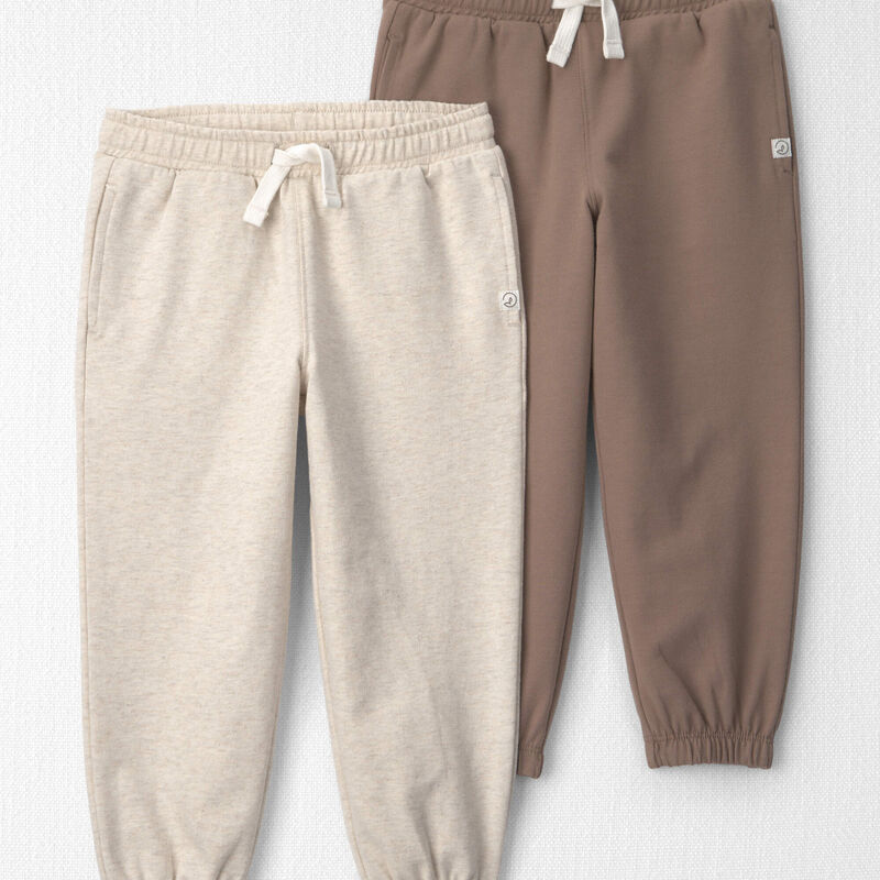 Toddler 2-Pack Organic Cotton French Terry Joggers