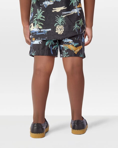  Product image 3 of Toddler Tropical Print Pull-On Short