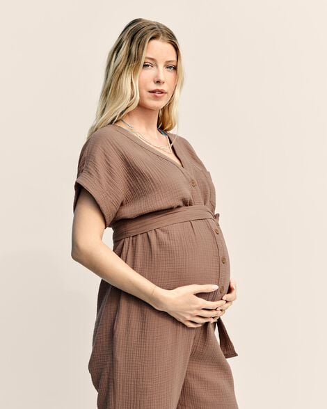  Product image 2 of Adult  Women's Maternity Day Out Jumpsuit