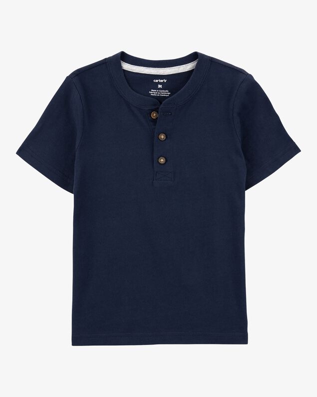 Product image 1 of Baby Short-Sleeve Henley Tee