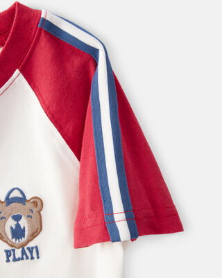 Product image 2 of Baby Boy Bear Short-Sleeve Graphic Tee - White