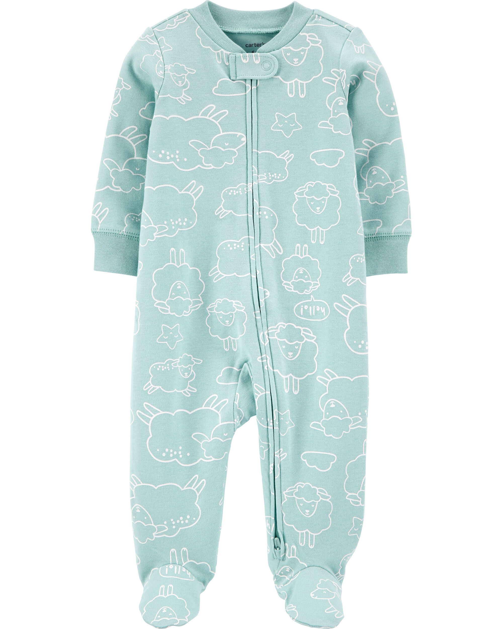 *DOORBUSTER* Animal 2-Way Zip Cotton Sleep & Play