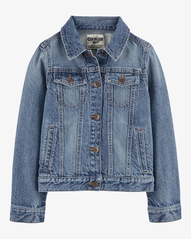 Product image 1 of Kid Denim Jacket - Medium Wash