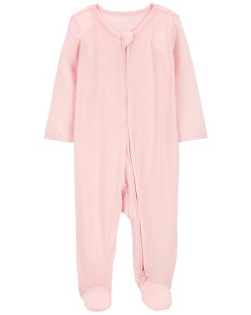 Baby Zip-Up PurelySoft Sleep & Play Pajamas