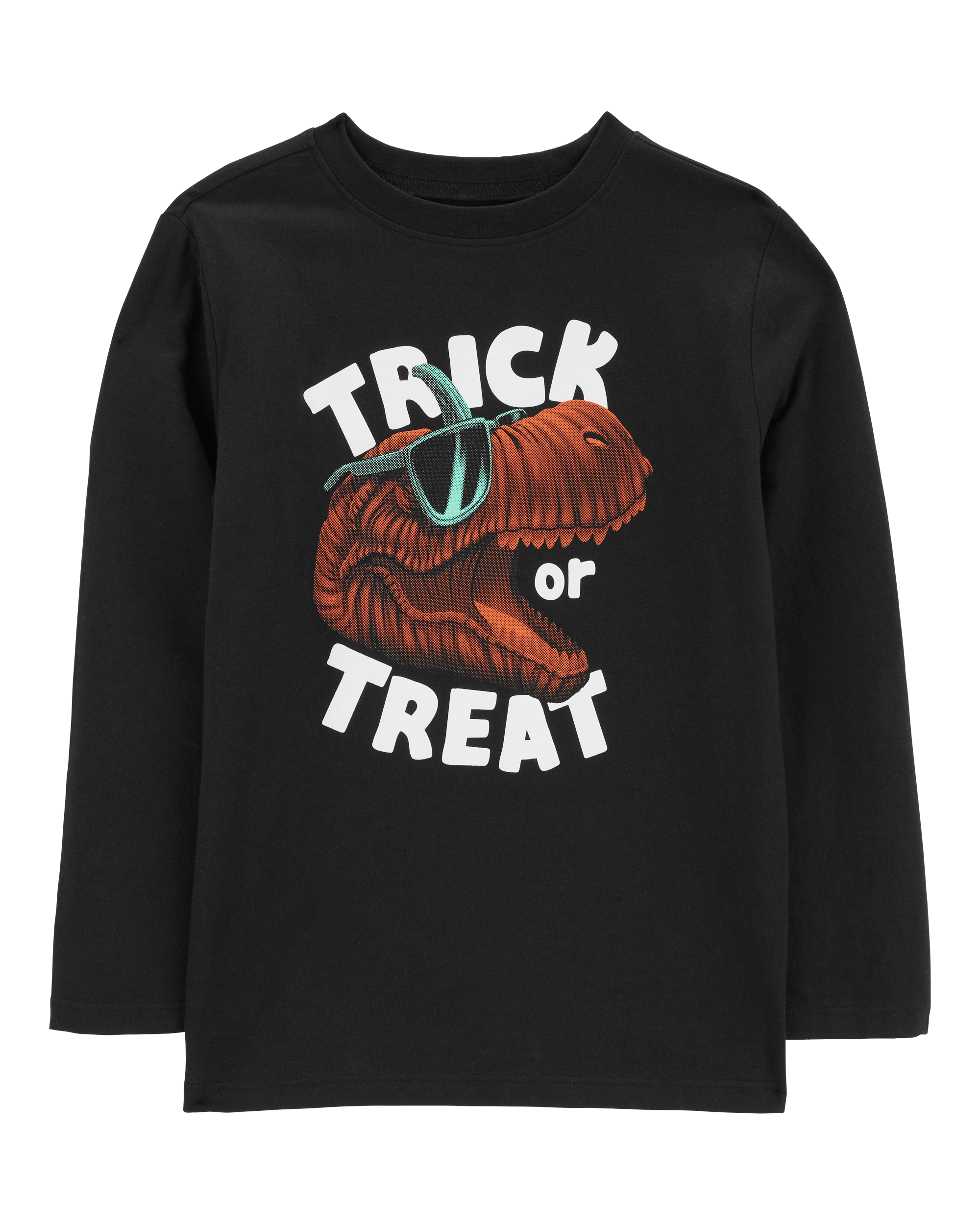 Kid Halloween Dinosaur Graphic Tee
