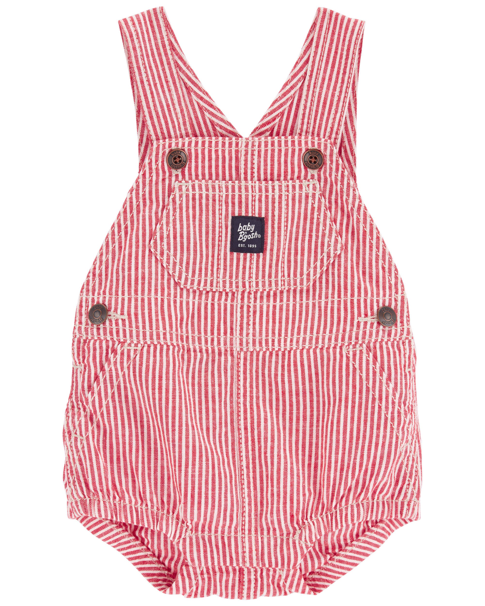 爆買い 英語 Baby Hickory Carter's | OshKosh - Bubble Striped ロンパース・カバーオール