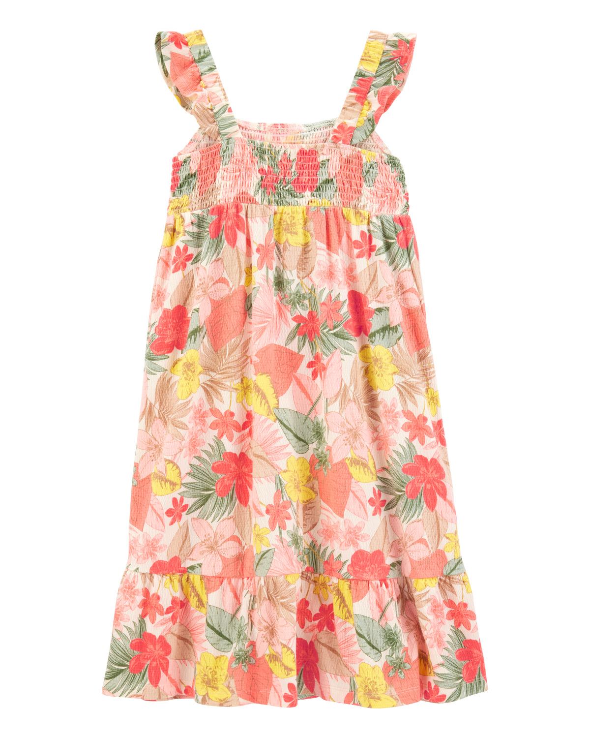 Kid Floral Smocked Midi Dress - Carter's | Carter's