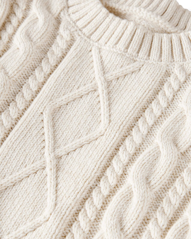 Product image 2 of Toddler Organic Cotton Cable Knit Sweater 