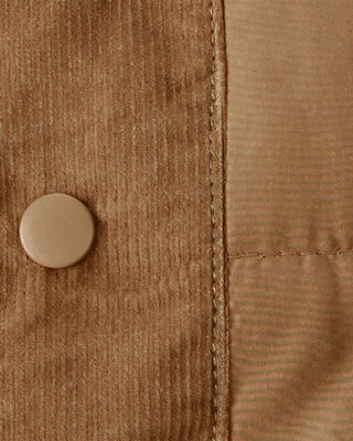 Product image 2 of Baby Boy Sleeveless Puffer Vest - Brown